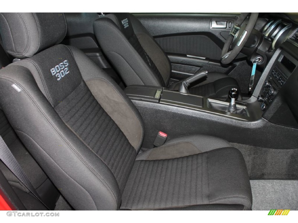 2012 Ford Mustang Boss 302 Front Seat Photo #81830982