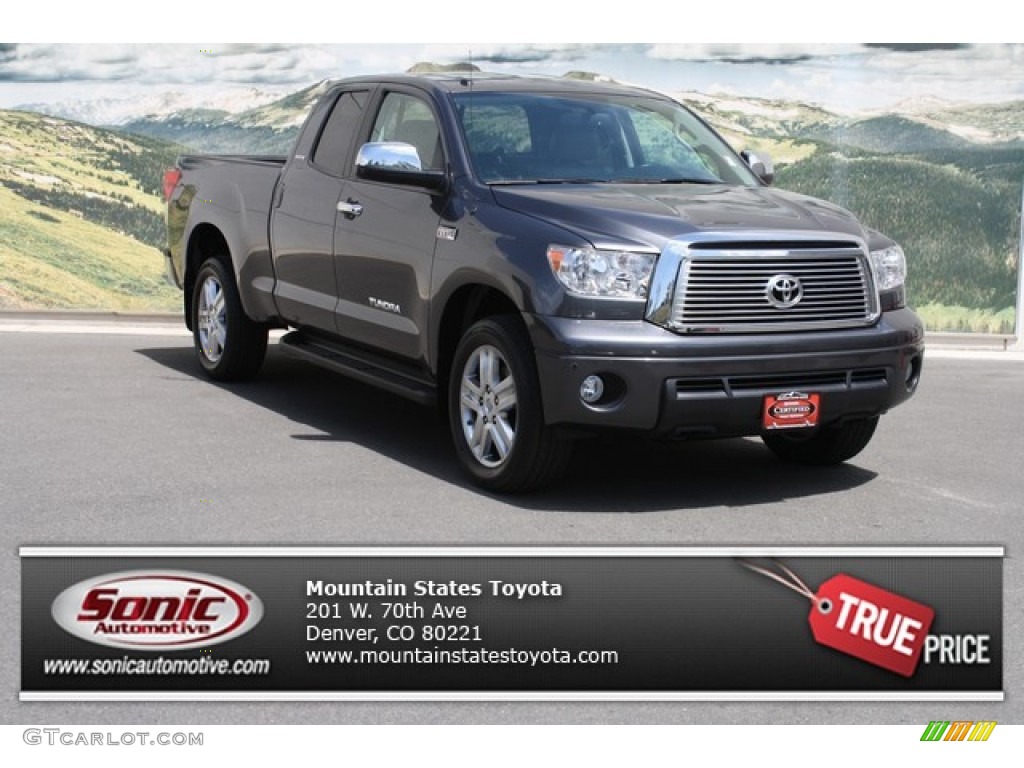 2011 Tundra Limited Double Cab 4x4 - Magnetic Gray Metallic / Graphite Gray photo #1