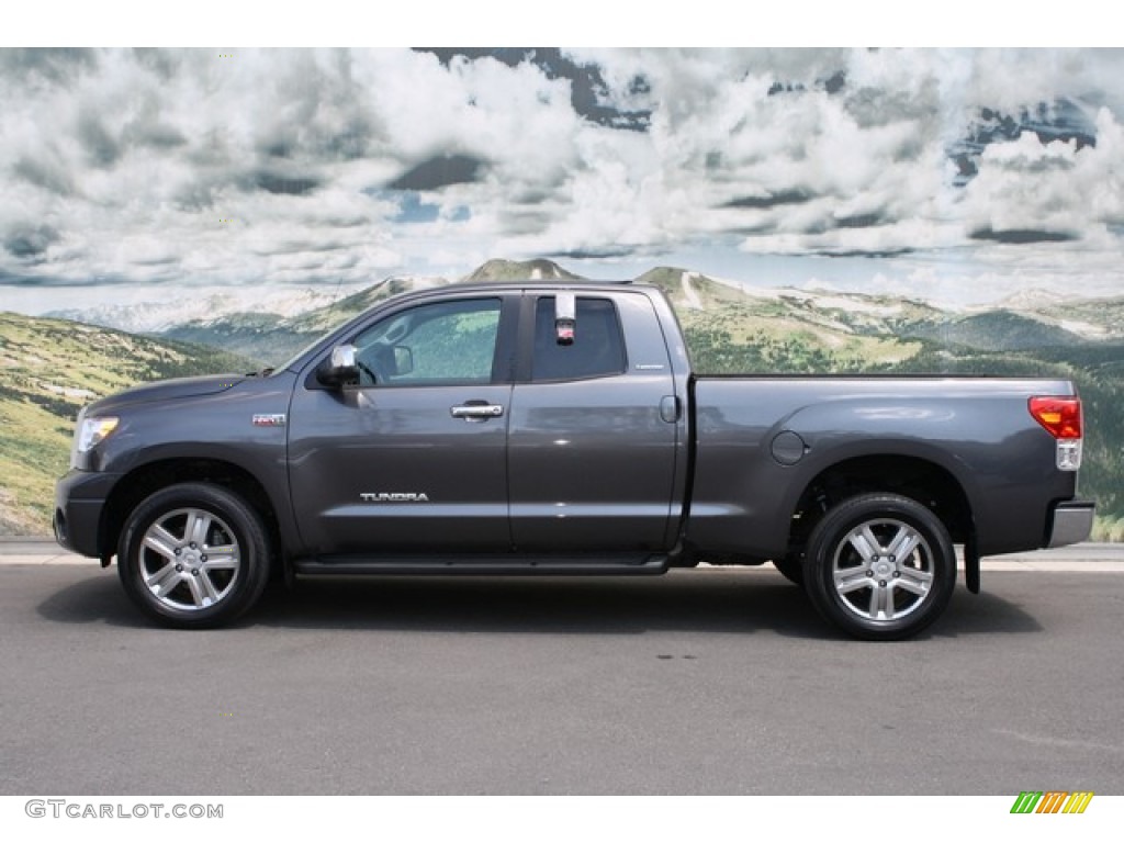 2011 Tundra Limited Double Cab 4x4 - Magnetic Gray Metallic / Graphite Gray photo #6