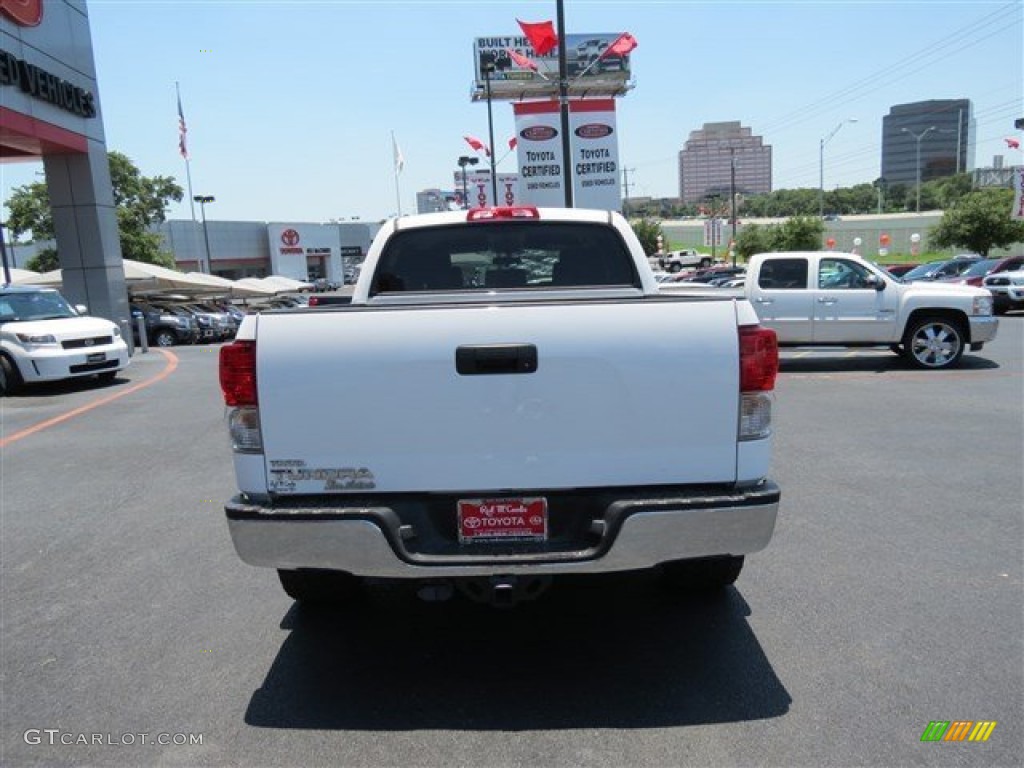 2011 Tundra CrewMax - Super White / Graphite Gray photo #6