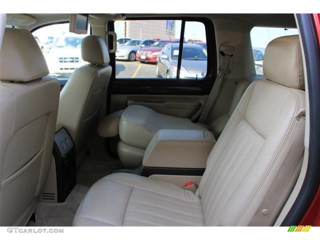 2005 Aviator Luxury AWD - Vivid Red Metallic / Camel photo #11