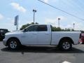 2013 Bright White Ram 1500 SLT Quad Cab  photo #4