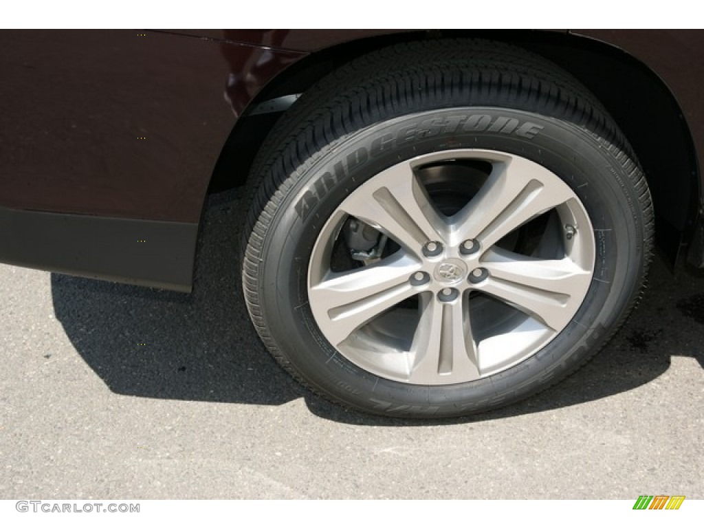 2013 Highlander Limited 4WD - Sizzling Crimson Mica / Ash photo #9