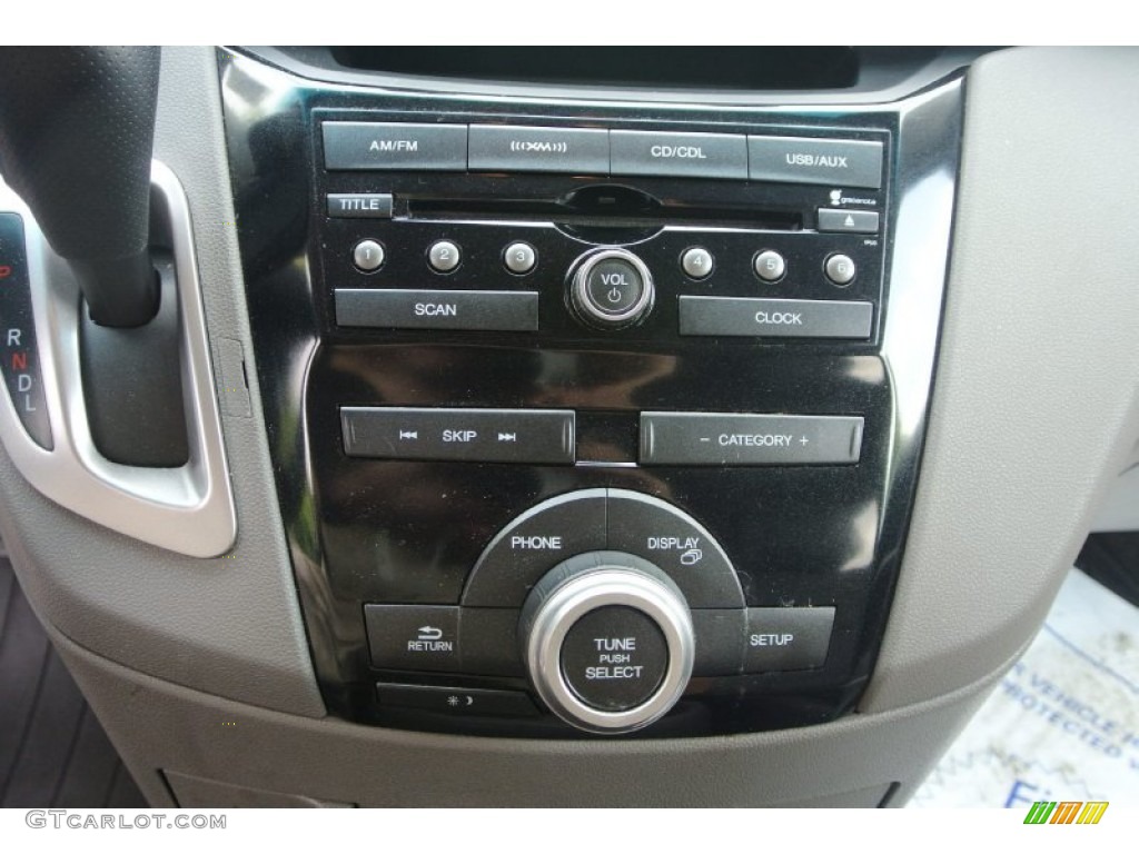 2012 Odyssey EX-L - Smoky Topaz Metallic / Gray photo #13