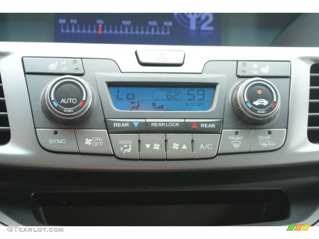 2012 Odyssey EX-L - Smoky Topaz Metallic / Gray photo #15