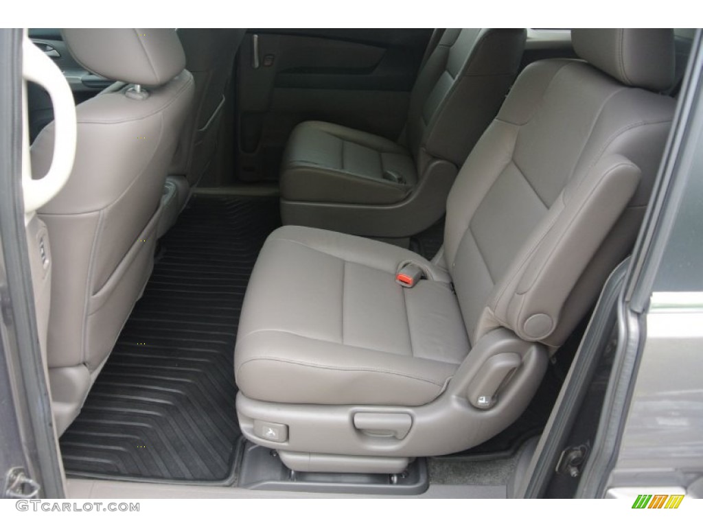 2012 Odyssey EX-L - Smoky Topaz Metallic / Gray photo #19