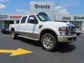 Oxford White 2008 Ford F250 Super Duty King Ranch Crew Cab 4x4
