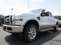 Oxford White - F250 Super Duty King Ranch Crew Cab 4x4 Photo No. 3