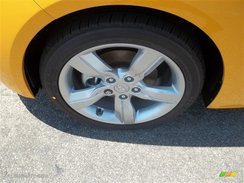 2013 Veloster  - 26.2 Yellow / Black photo #7