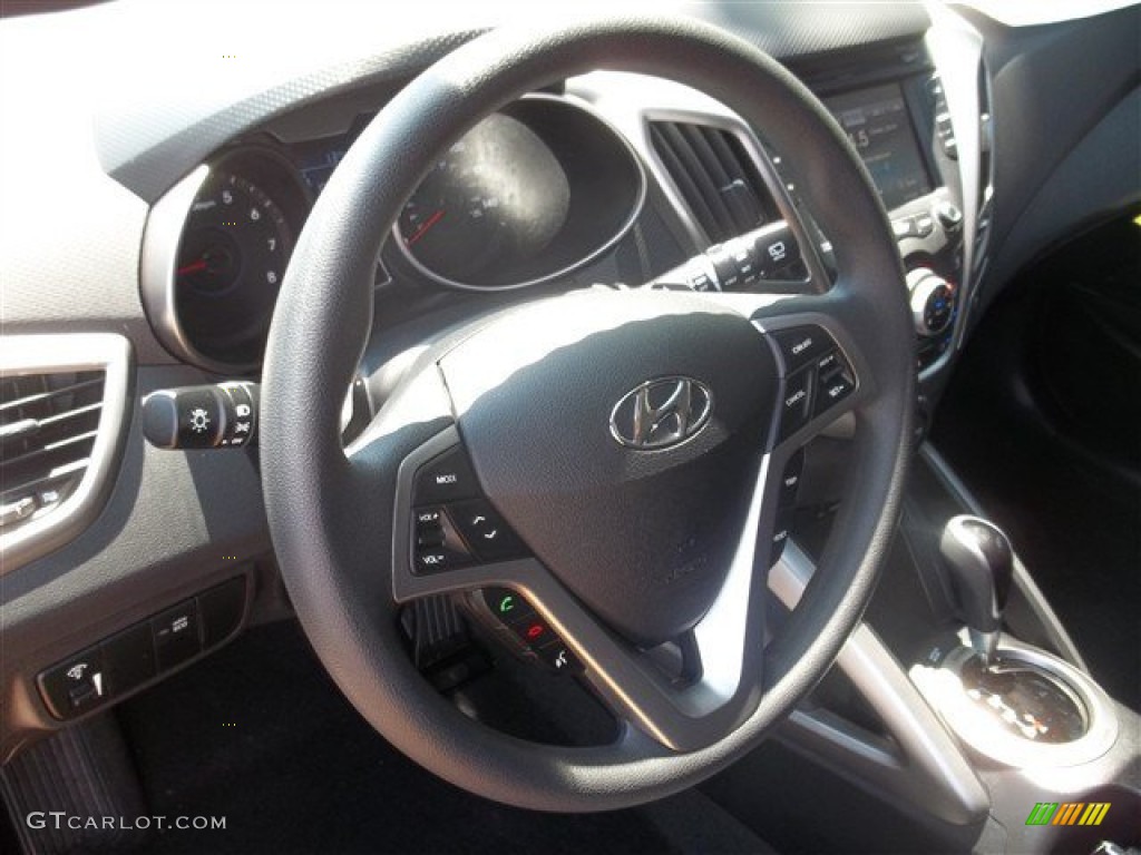 2013 Veloster  - 26.2 Yellow / Black photo #8