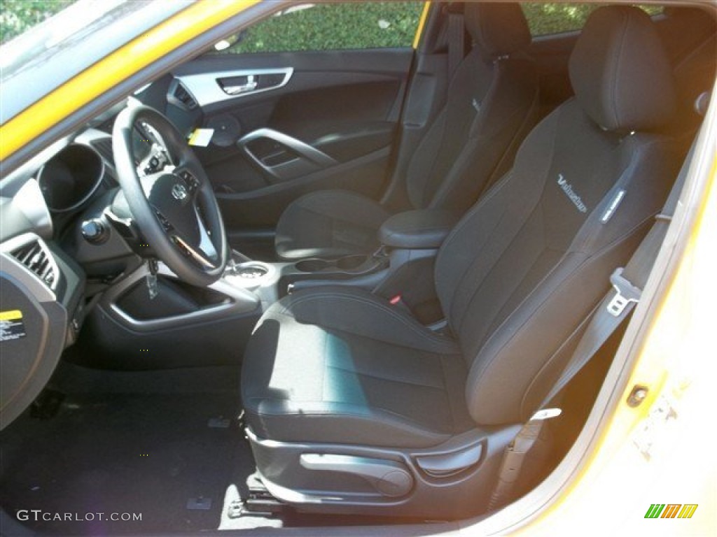 2013 Veloster  - 26.2 Yellow / Black photo #10