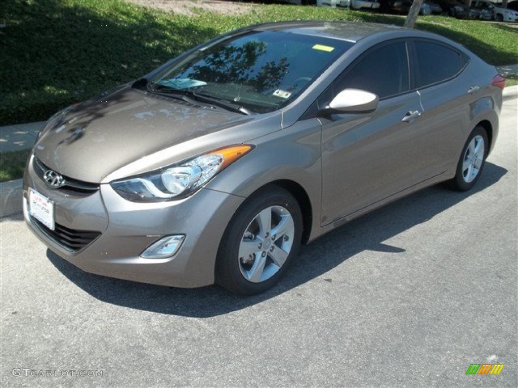 2013 Elantra GLS - Desert Bronze / Beige photo #1