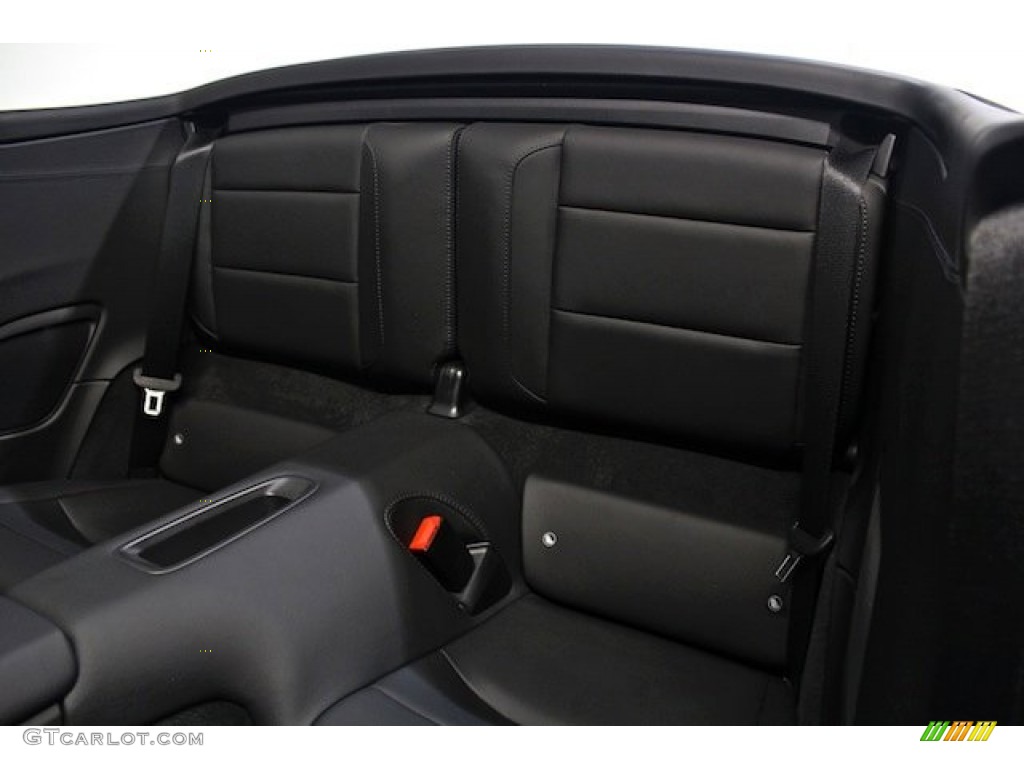 Black Interior 2012 Porsche New 911 Carrera S Cabriolet Photo #81838587