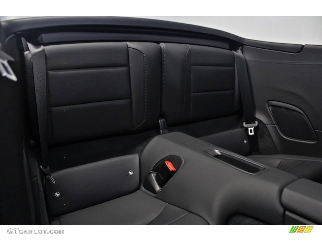 2012 Porsche New 911 Carrera S Cabriolet Rear Seat Photo #81838602