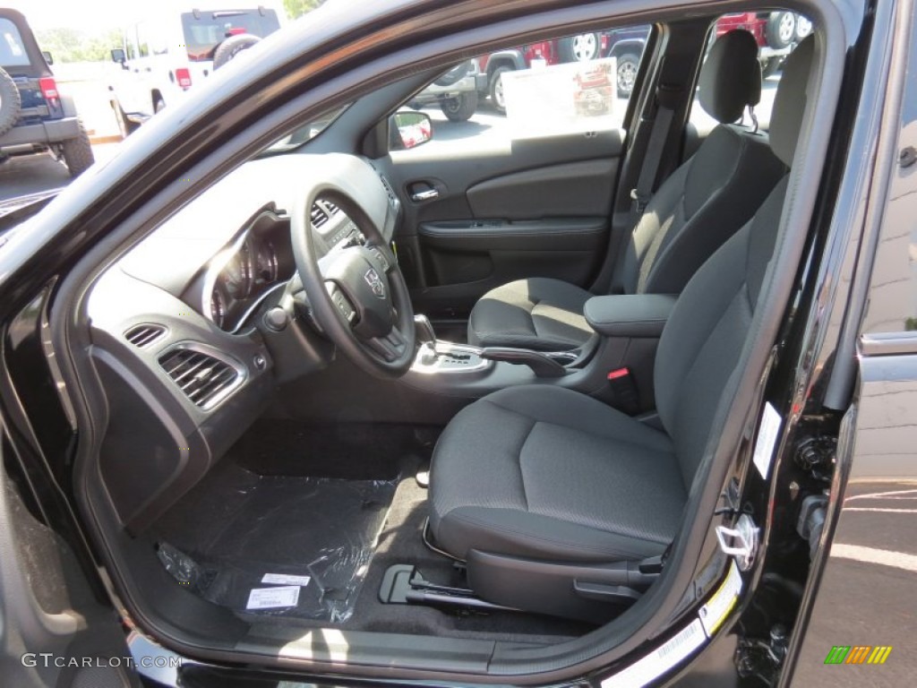 2013 Avenger SE V6 Blacktop - Black / Black photo #10