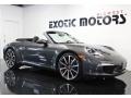 2012 Agate Grey Metallic Porsche New 911 Carrera S Cabriolet  photo #6