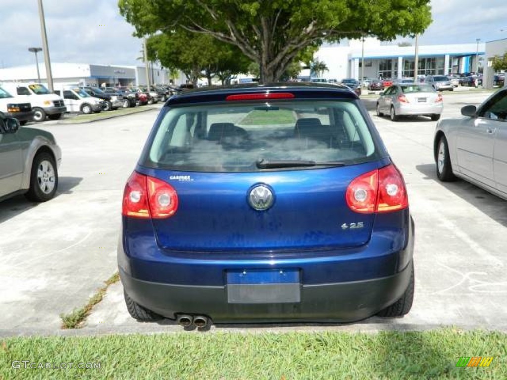 2007 Rabbit 2 Door - Shadow Blue Metallic / Anthracite photo #3