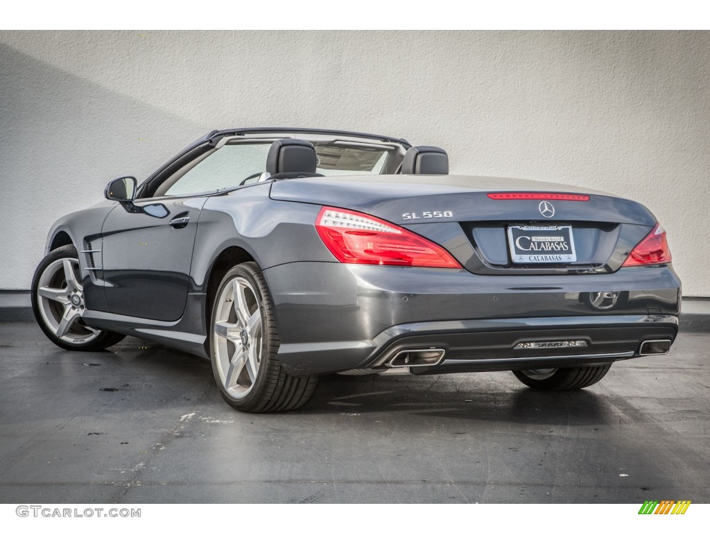 2013 SL 550 Roadster - Steel Grey Metallic / Black photo #2