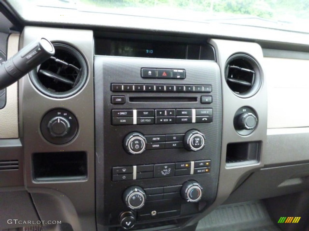 2010 F150 STX SuperCab 4x4 - Vermillion Red / Medium Stone photo #19