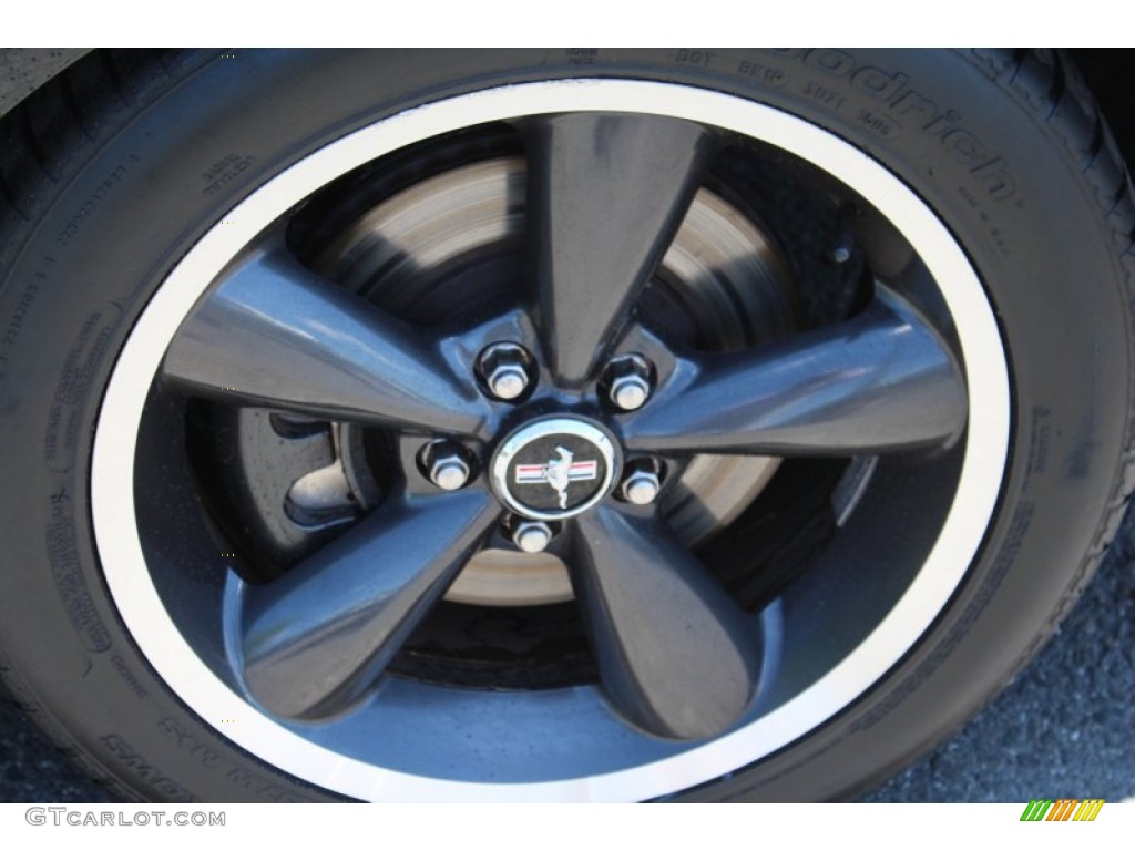 2008 Mustang Bullitt Coupe - Black / Dark Charcoal photo #21