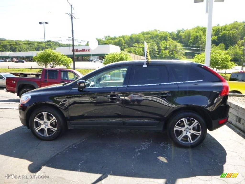2011 XC60 T6 AWD - Barents Blue Metallic / Sandstone Beige photo #2