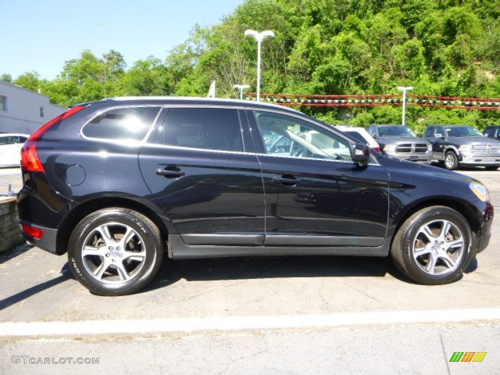 2011 XC60 T6 AWD - Barents Blue Metallic / Sandstone Beige photo #5