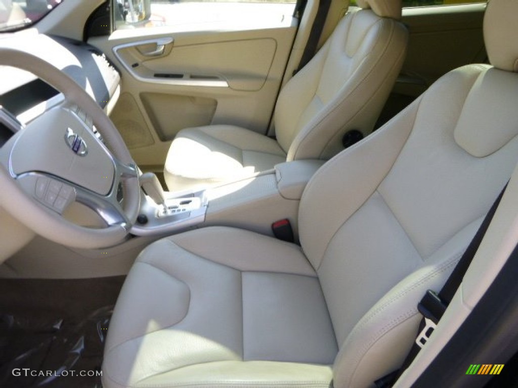 2011 XC60 T6 AWD - Barents Blue Metallic / Sandstone Beige photo #9