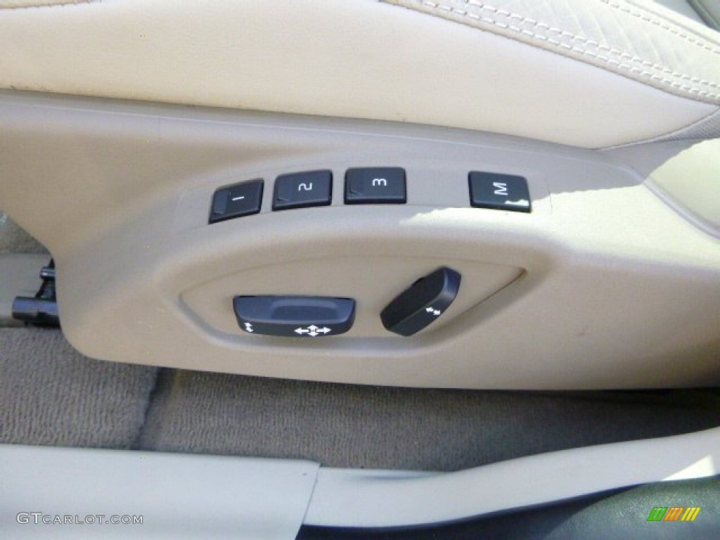 2011 XC60 T6 AWD - Barents Blue Metallic / Sandstone Beige photo #14