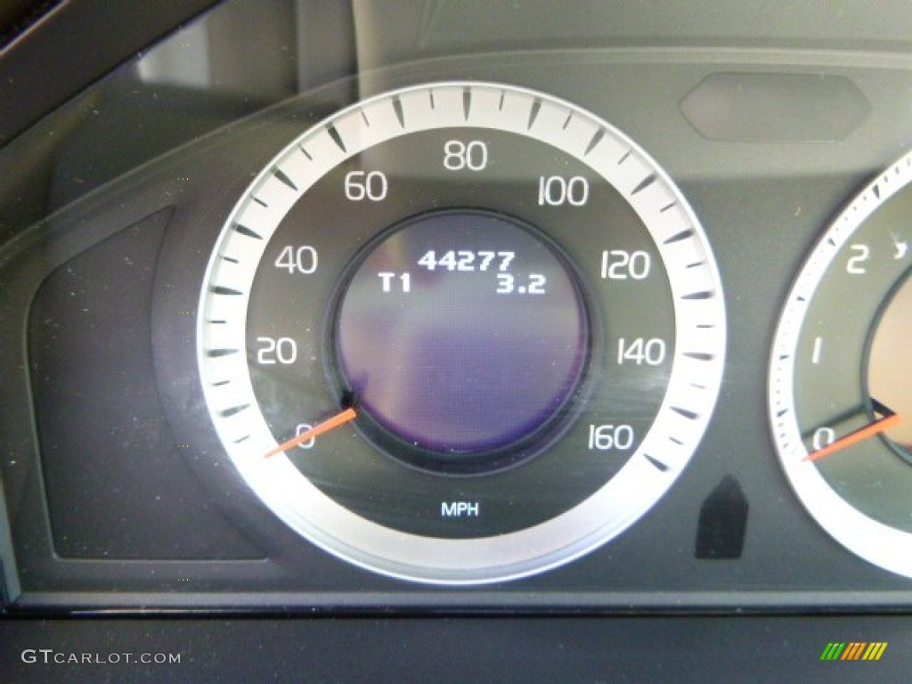2011 XC60 T6 AWD - Barents Blue Metallic / Sandstone Beige photo #19