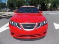 2010 Laser Red Saab 9-3 2.0T Convertible  photo #8