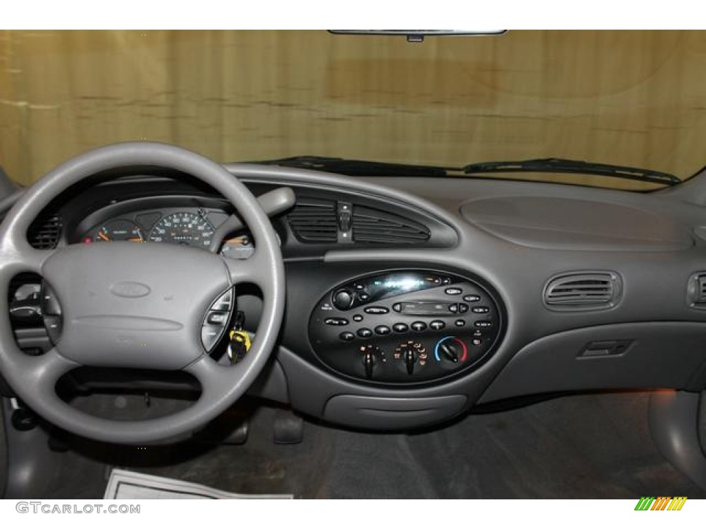 1996 Ford Taurus GL Wagon Graphite Dashboard Photo #81843464