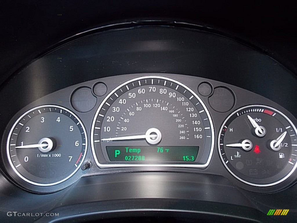 2010 Saab 9-3 2.0T Convertible Gauges Photos