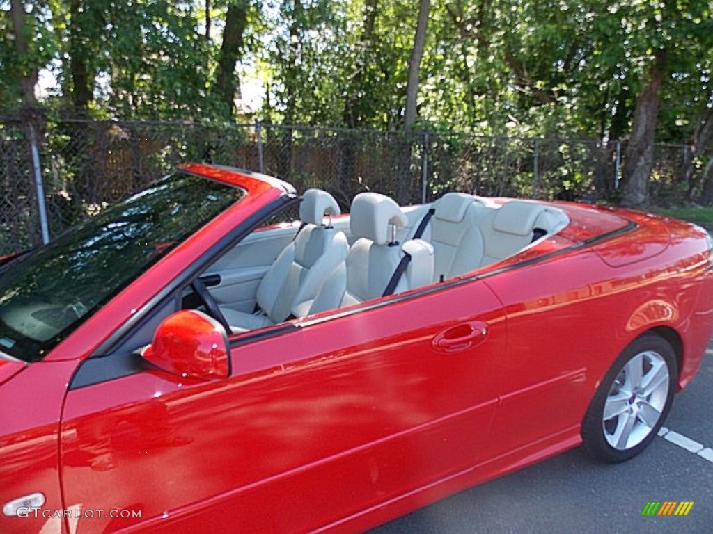 2010 9-3 2.0T Convertible - Laser Red / Parchment photo #30