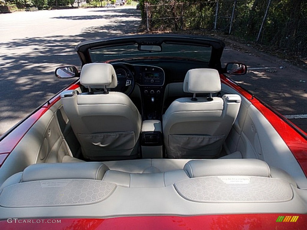 2010 9-3 2.0T Convertible - Laser Red / Parchment photo #31