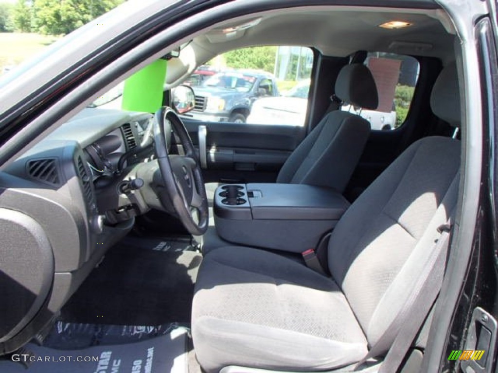 2007 Sierra 2500HD SLE Extended Cab 4x4 - Onyx Black / Ebony Black photo #11