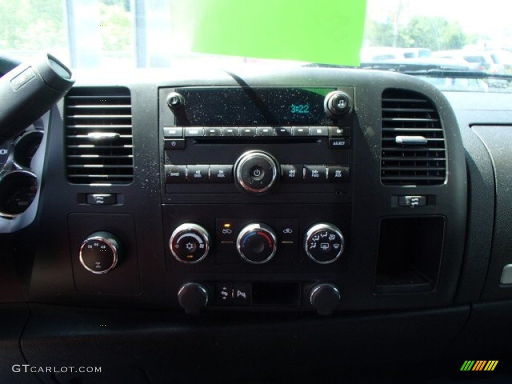 2007 Sierra 2500HD SLE Extended Cab 4x4 - Onyx Black / Ebony Black photo #16