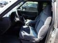 2001 Chevrolet S10 Graphite Interior Front Seat Photo