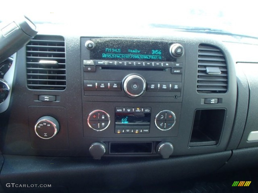 2007 Sierra 1500 SLE Extended Cab 4x4 - Onyx Black / Ebony Black photo #15