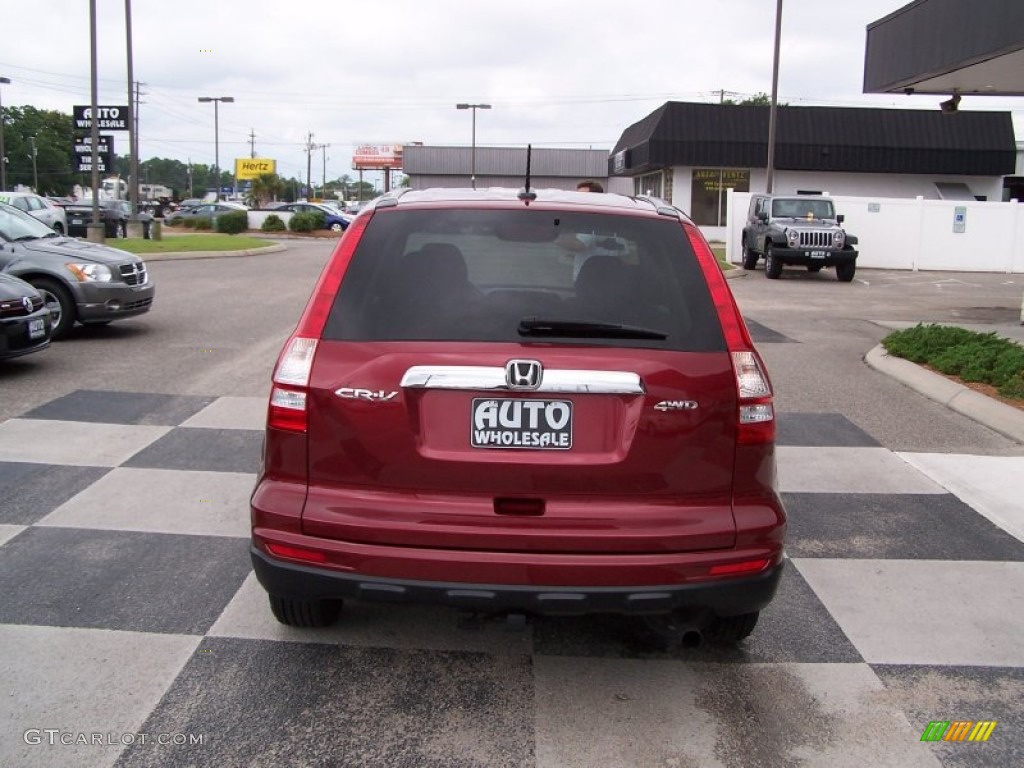 2010 CR-V EX-L AWD - Tango Red Pearl / Gray photo #4