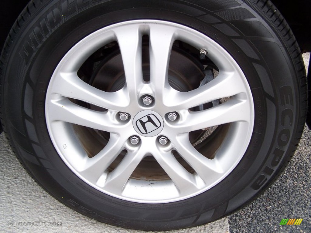 2010 CR-V EX-L AWD - Tango Red Pearl / Gray photo #7