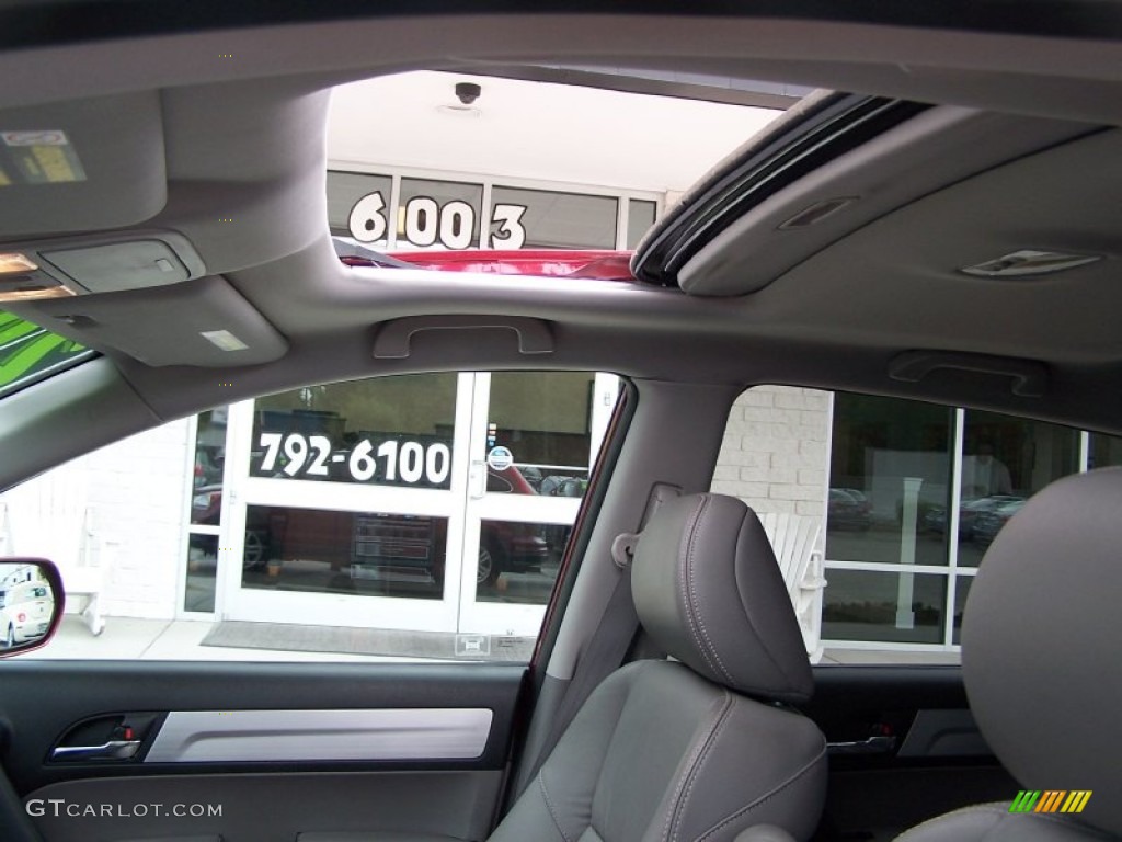 2010 CR-V EX-L AWD - Tango Red Pearl / Gray photo #12