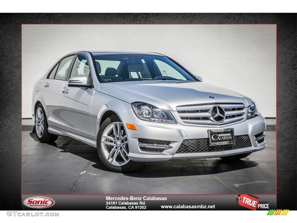 2013 C 250 Sport - Iridium Silver Metallic / Ash/Black photo #1