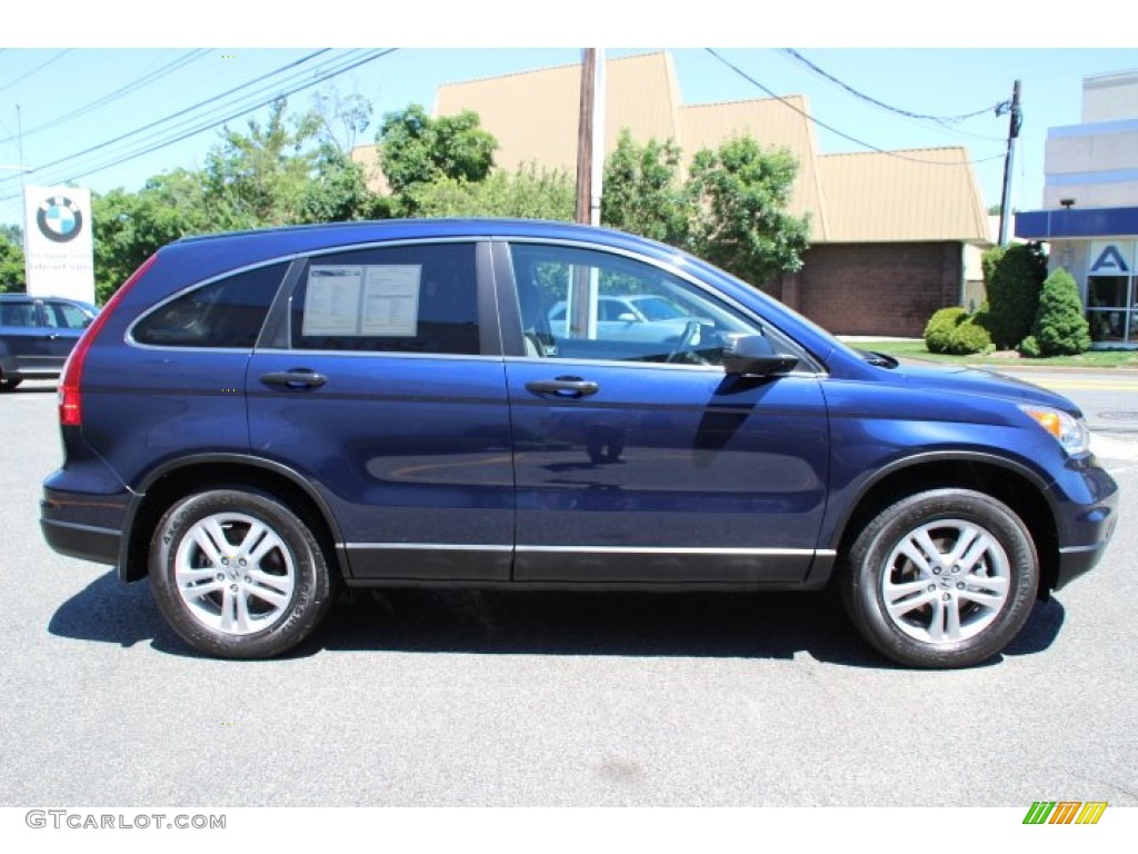 2011 CR-V EX 4WD - Royal Blue Pearl / Gray photo #4