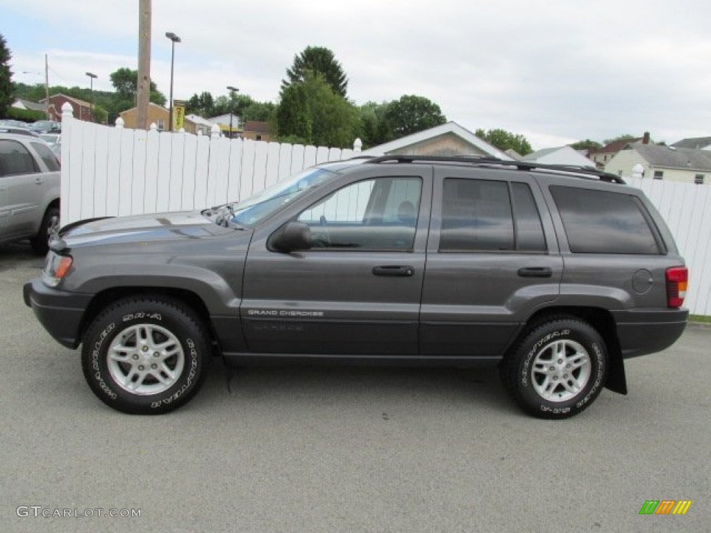 2003 Grand Cherokee Laredo 4x4 - Graphite Metallic / Dark Slate Gray photo #2