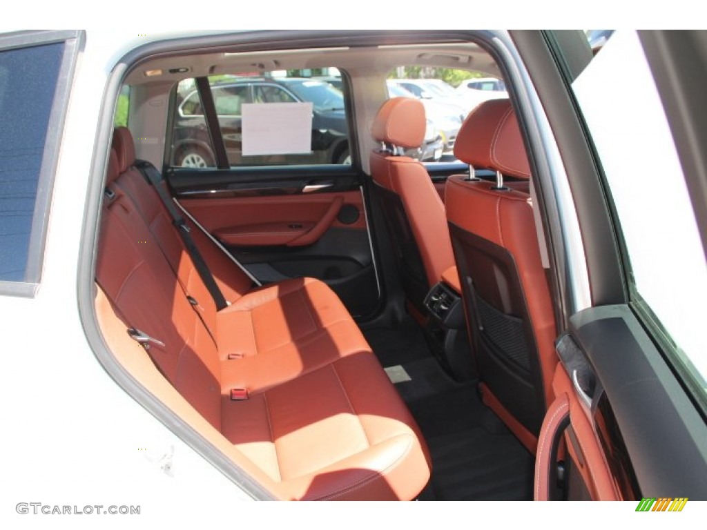 2013 X3 xDrive 28i - Alpine White / Chestnut photo #24