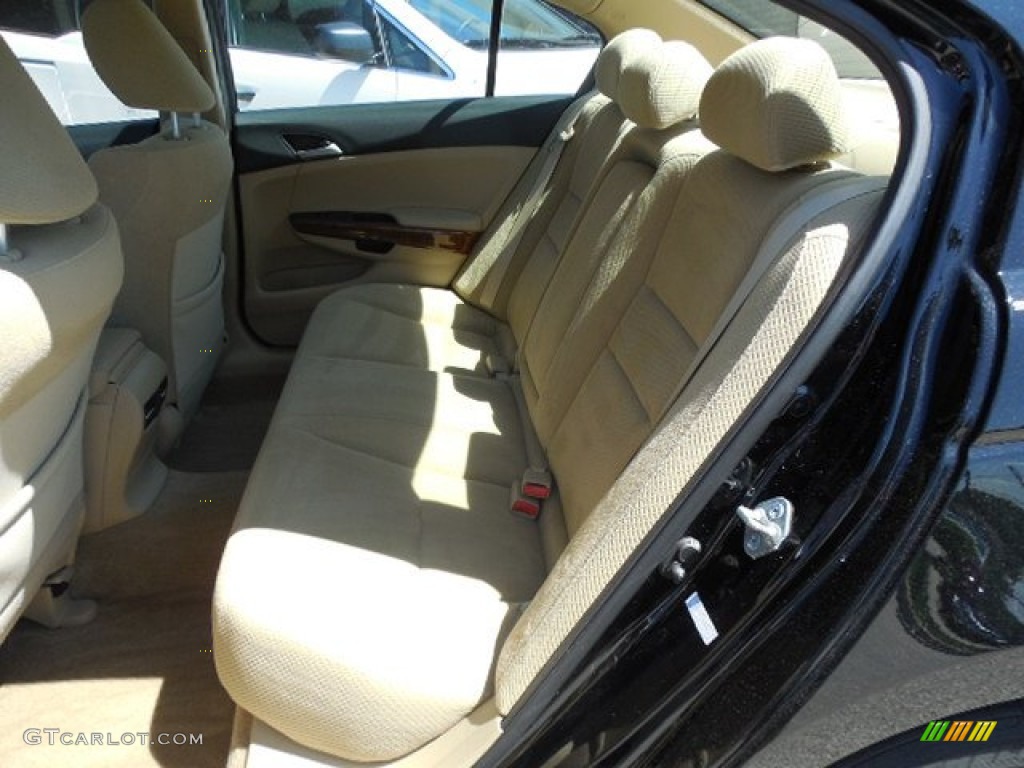 Ivory Interior 2011 Honda Accord EX V6 Sedan Photo #81849571