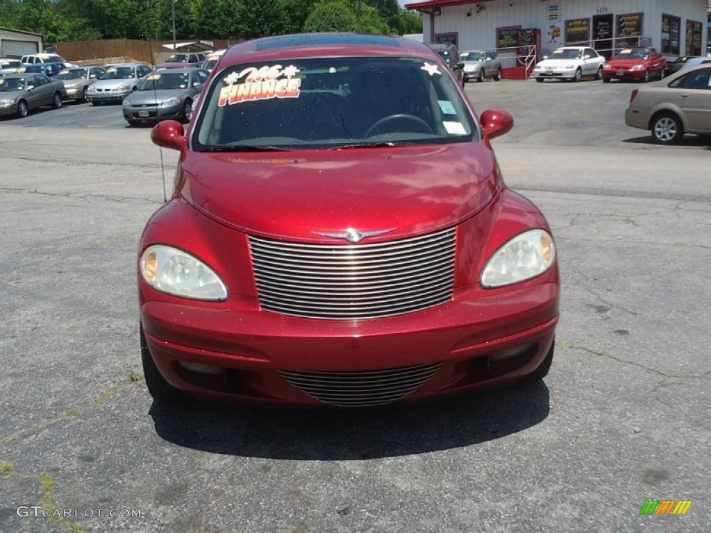 2001 PT Cruiser Limited - Inferno Red Pearl / Charcoal photo #1