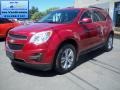 2013 Crystal Red Tintcoat Chevrolet Equinox LT AWD  photo #1
