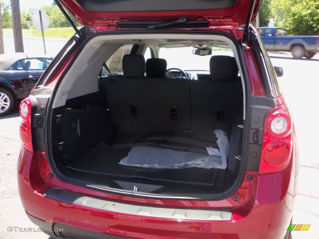 2013 Equinox LT AWD - Crystal Red Tintcoat / Jet Black photo #10