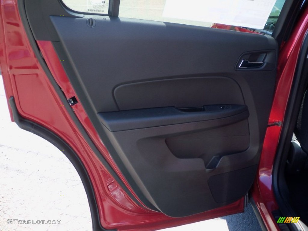 2013 Equinox LT AWD - Crystal Red Tintcoat / Jet Black photo #11